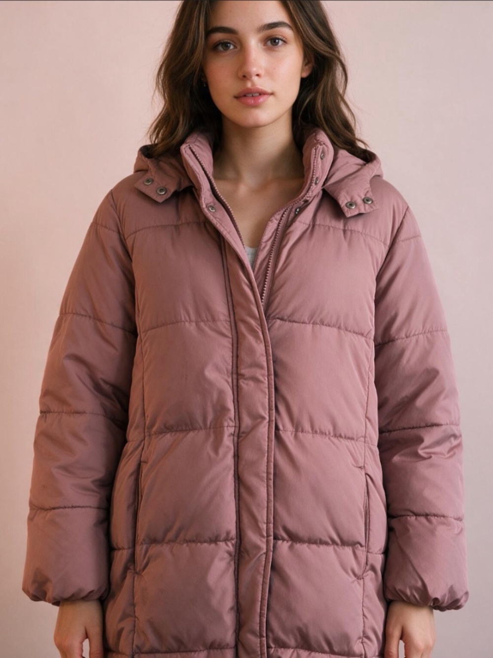 GAP Water-Resistant Quilted Long Puffer Jacket